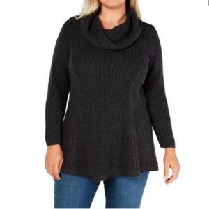 NWT Style & Co Women's Knit Cowl Neck Pullover